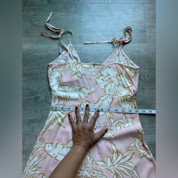 Billabong Sweet Sunshine Floral Spaghetti Strap Midi Dress Size S - Picture 11 of 11